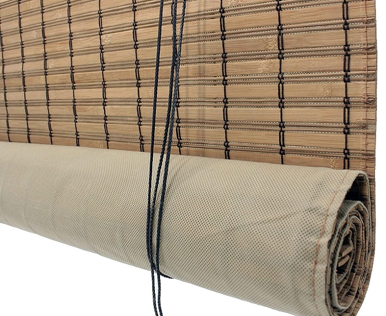 Seta Direct Cordless Bamboo Roll Up Blinds