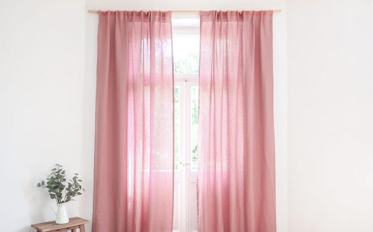 Best Gathering Tape Linen Curtains