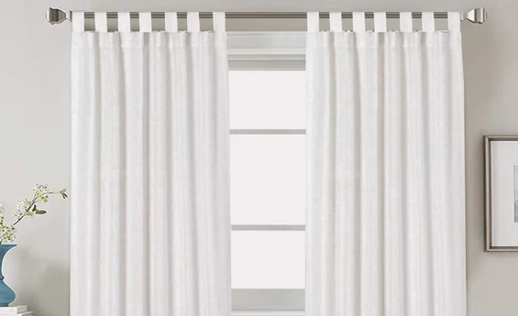 Best Tab Top Linen Curtains