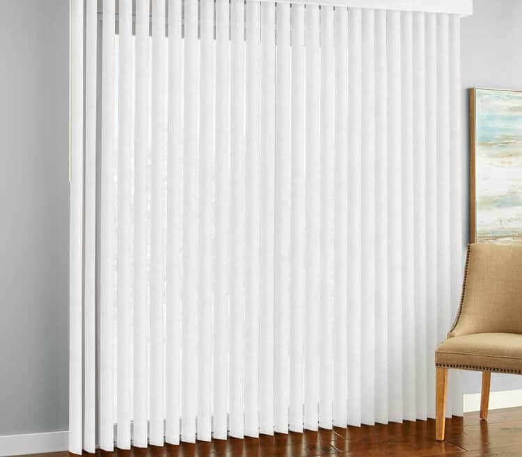 Faux Wood Vertical Blinds