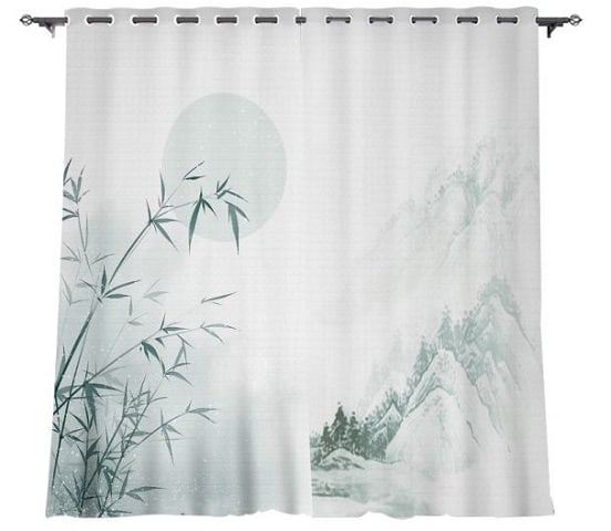 Mountain Bamboo Curtains