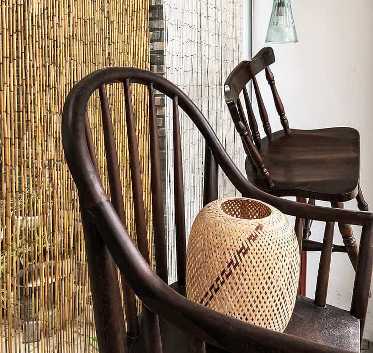 Natural Bamboo Beaded Curtains