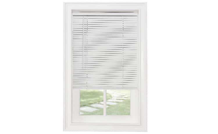 White Gloss Aluminum Mini Blinds