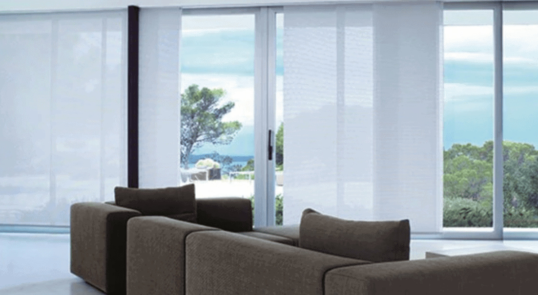 Bella Legacy Fabric Sliding Blind Panels