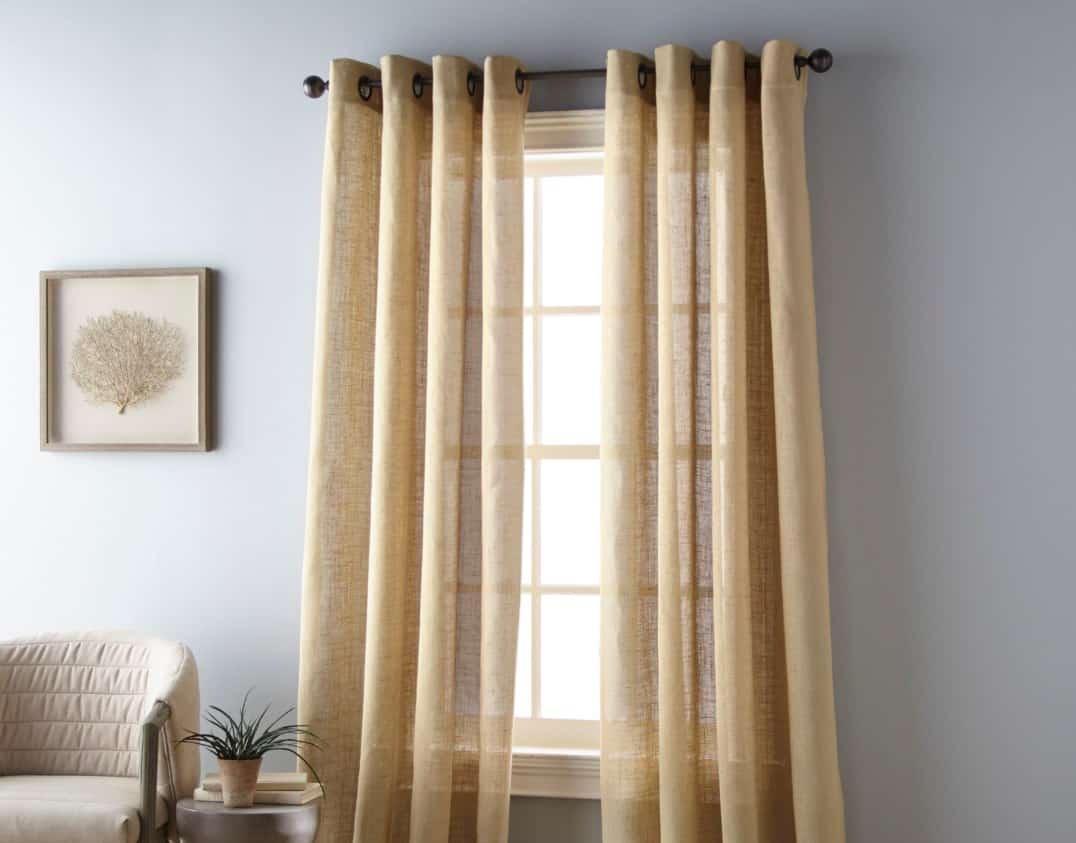 Burlap Curtains