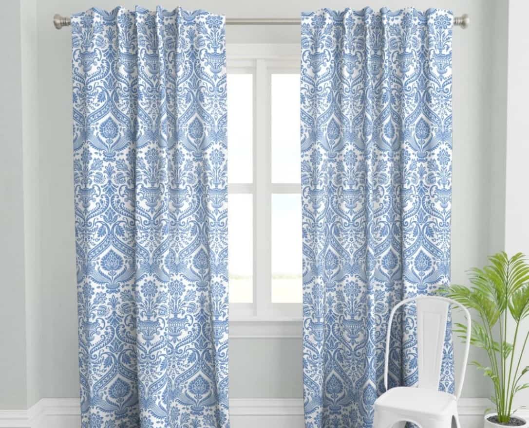 Damask Curtains