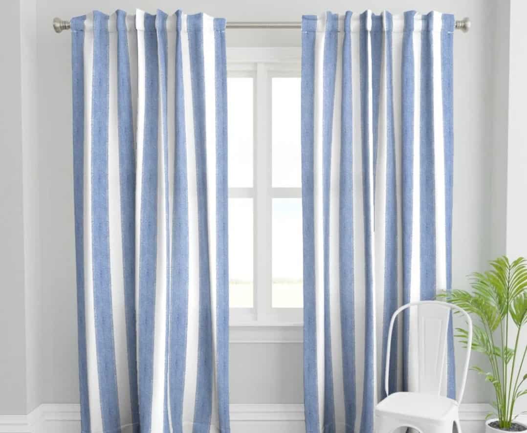 Dotted Stripe Curtain