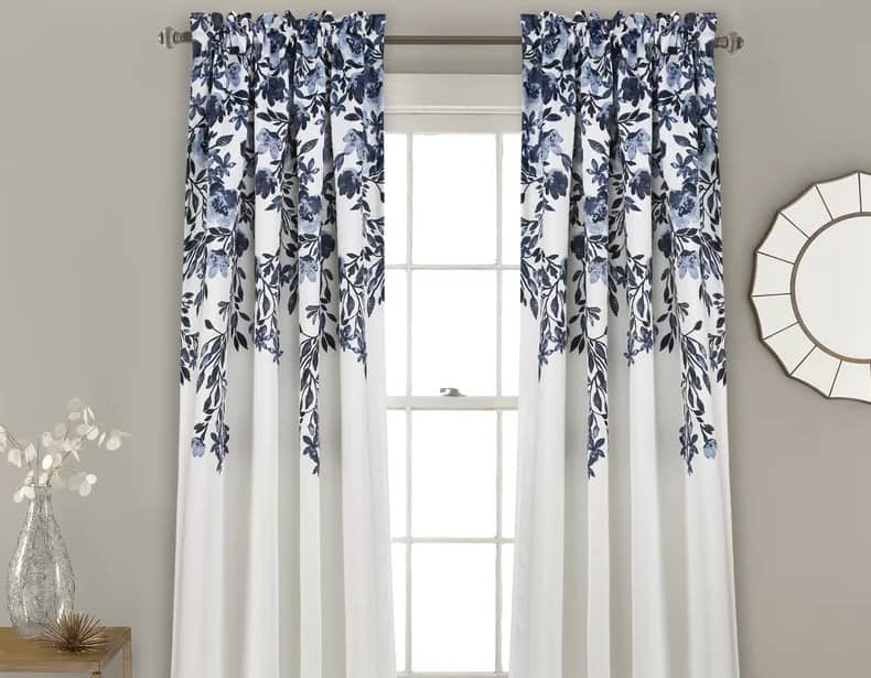 Floral Curtains