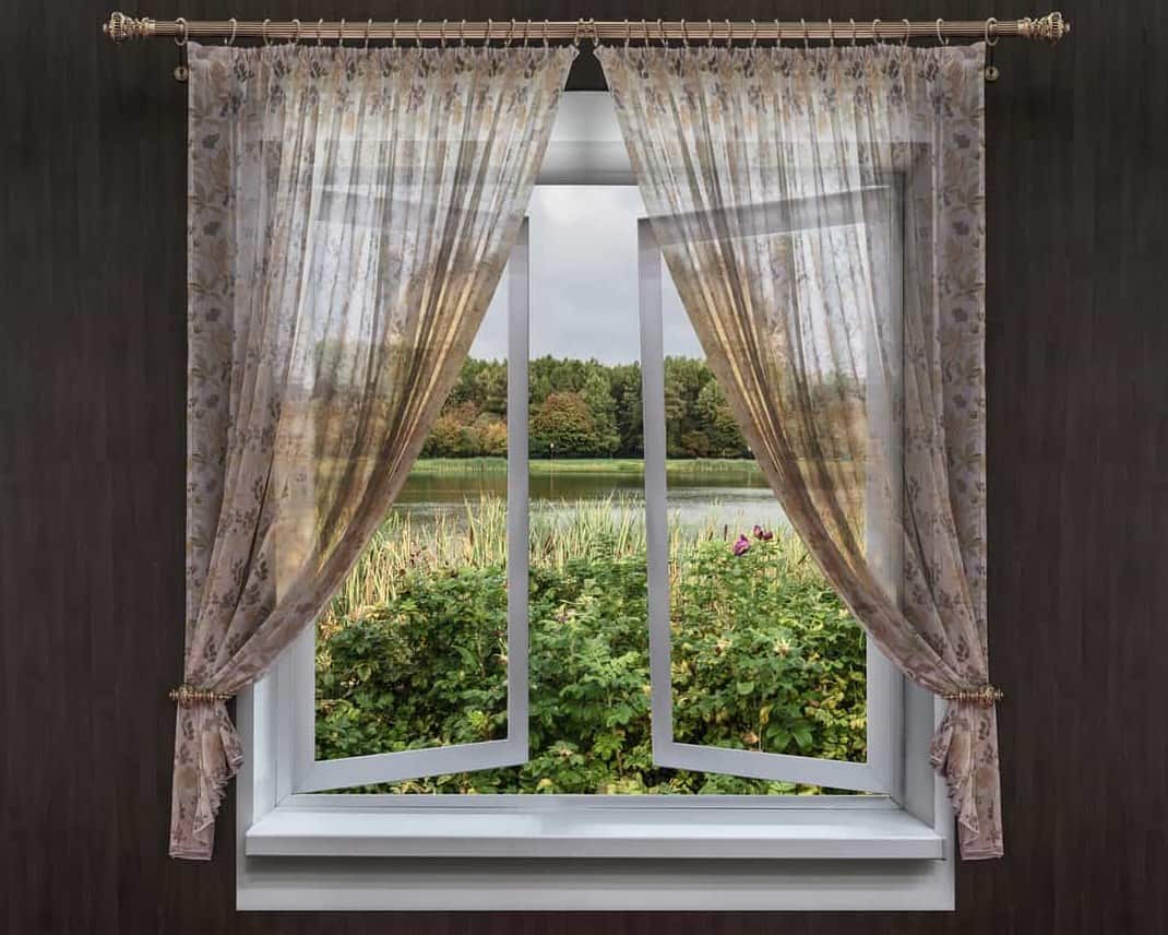 Short Curtains Window